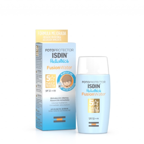 Fotoprotector isdin pediatrics fusion water - spf 50+ (1 envase 50 ml)