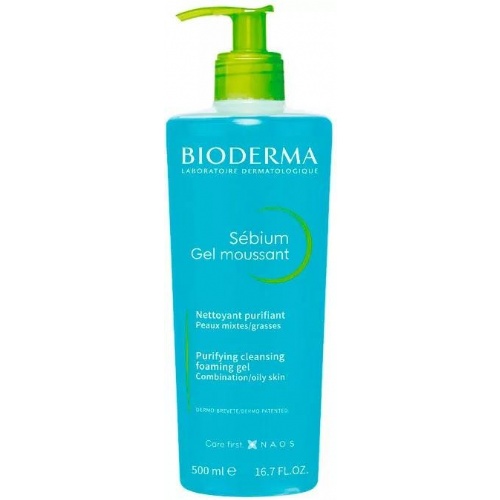 Sebium gel moussant - bioderma (1 envase 500 ml)