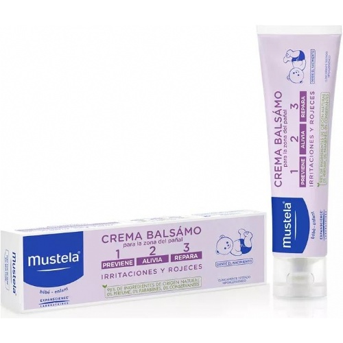 Mustela crema balsamo 1, 2, 3. (1 envase 100 ml)