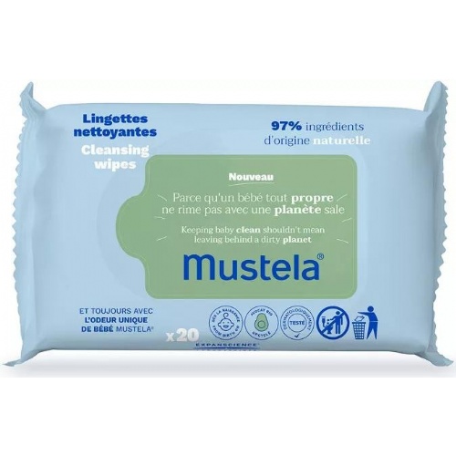 MUSTELA TOALLITAS PARA LA CARA (25 TOALLITAS)