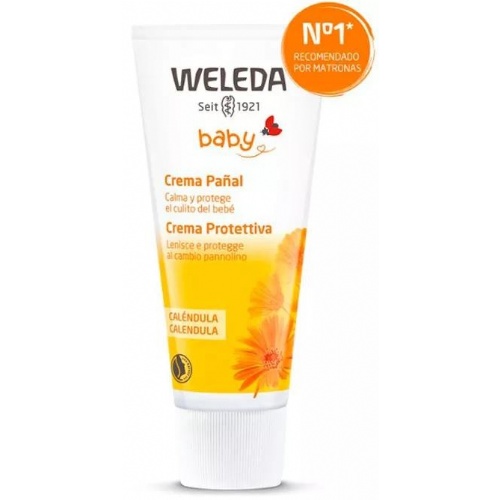 Weleda crema pañal bebe calendula (1 envase 75 ml)