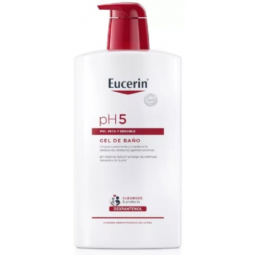 EUCERIN PIEL SENSIBLE PH-5 GEL DE BAÑO (1 L)