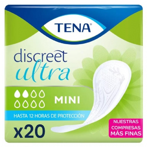 Absorb inc orina ligera - tena discreet mini (20 u)