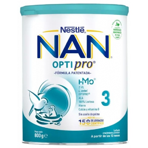 NAN 3 PREPARADO LACTEO INFANTIL (800 G)