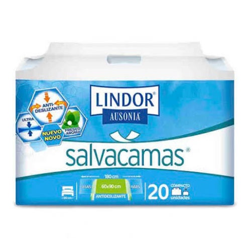 Lindor ausonia salvacamas (60 x 90 cm 15 u 6 paquetes)