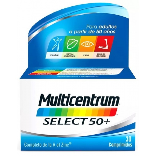 Multicentrum select 50+ (30 comprimidos)