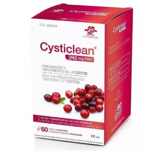 Cysticlean (500 mg 60 capsulas)