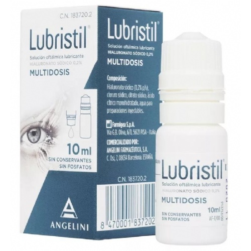 Lubristil solucion oftalmica lubricante (10 ml multidosis)