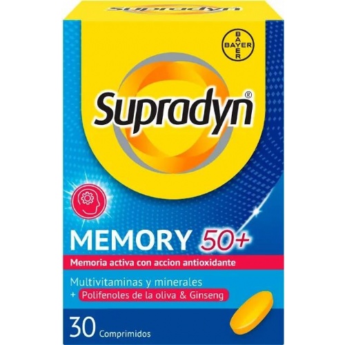 Supradyn memory 50+ (30 comprimidos)