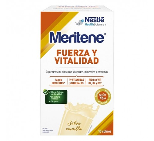 Meritene (15 sobres 30 g sabor vainilla)