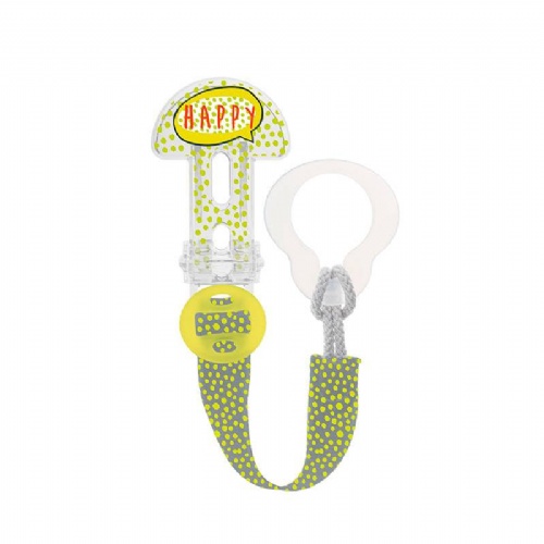 Broche para chupete y cubierta de proteccion - mam clip it! & cover (gris)