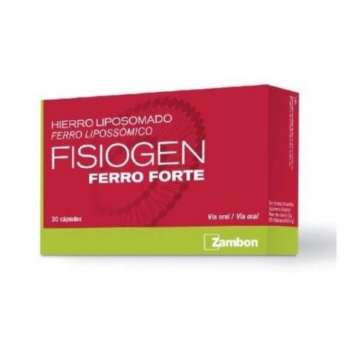 Fisiogen ferro forte (30 capsulas)