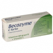 BECOZYME C FORTE COMPRIMIDOS RECUBIERTOS  , 30 comprimidos